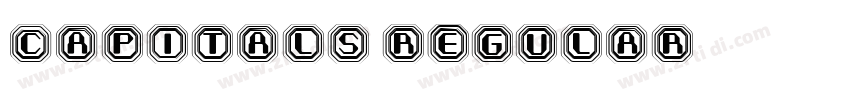 Capitals Regular字体转换